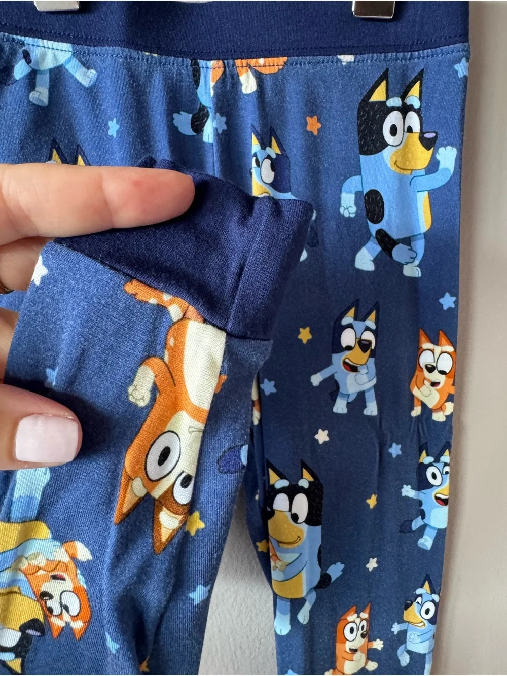 Little Sleepies x Bluey Bamboo Short Sleeve & Pants Pajama‎ Set 12-18 months